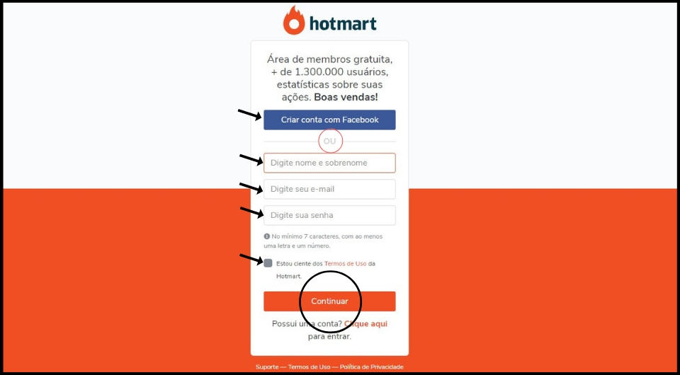 Cadastre-se na Plataforma e ganhe dinheiro